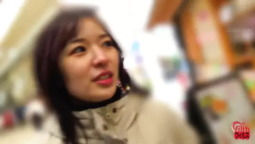 DLFF-609 01 Her first excretion documentary. VOL. 4 Hikaru Kizakura poops