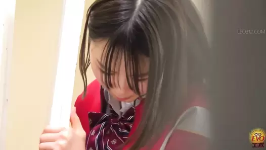 DLEE-680 07 Schoolgirls chobi leakage! Big diarrhea protrusion after trying to hold it in