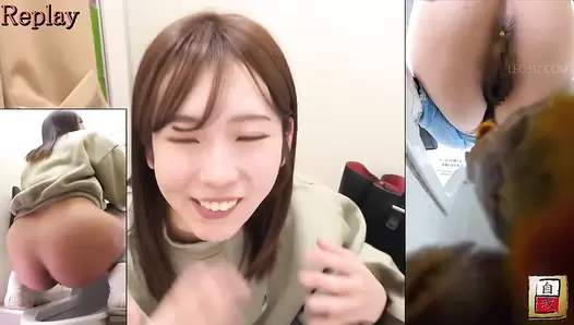 DLJG-541 05 Self filmed defecation videos with live commentary and a camera placed directly under the anus