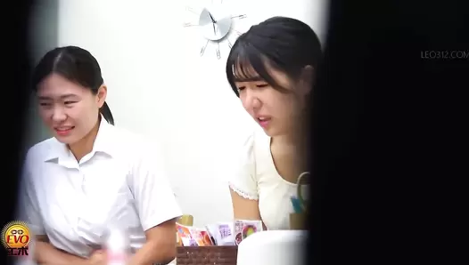 DLEE-616 03 Office ladies pooping their panties, bursting noisy diarrhea all over the toilet and try to clean the mess afterwards