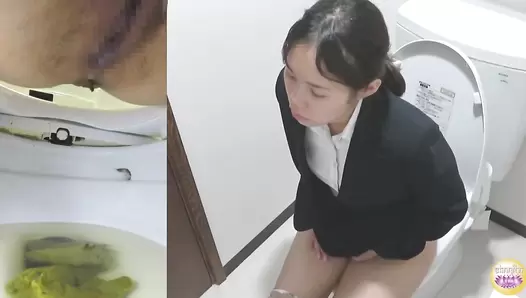 DLSL-500 03 In-house voyeur. Constipation. Woman’s feces record. Hard stool and laxative loose stool days. VOL. 2