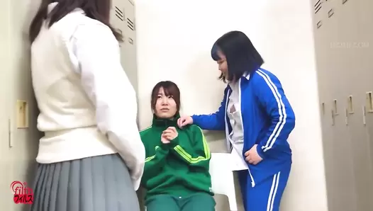 DLFF-594 04 Schoolgirls bullying schoolgirls with an enema. Abominating poop leakage!