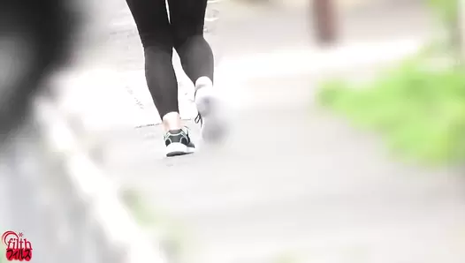 DLFF-521 05 Beautiful romance of girls-joggers pooping in public toilets. VOL. 2