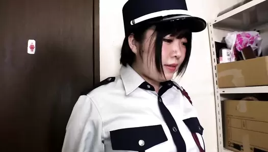 OJHI-129 03 Indoor excretion incidents with women in uniform. VOL. 4
