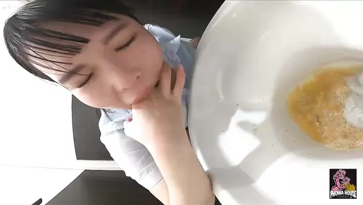 PGFD-086 04 Vomiting mania: perverted amateur women puking show