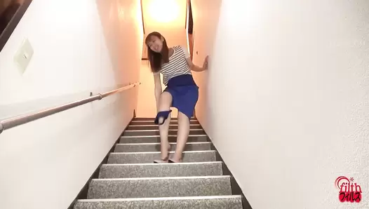 DLFF-507 05 Selfie videos of amateur girls exposing their anal holes and filming obscene farts