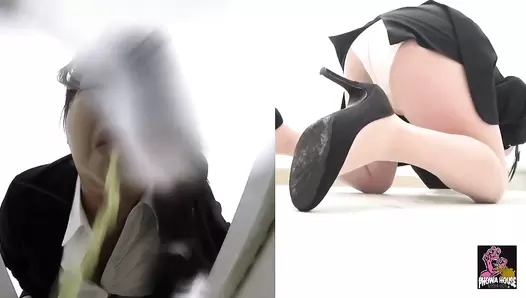 PGFD-005 04 Office Girls Food Poisoning. Puke?