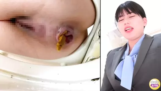 DLSL-511 01 Toilet disclosure scenes: bullying of rookie office ladies after they poop on western style toilet. VOL. 2