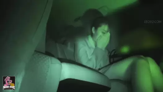 PGFD-064 04 Hidden camera: OL’s car sickness and vomit agony.