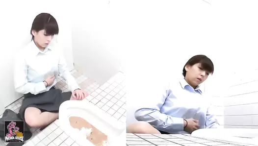 PGFD-064 02 Hidden camera: OL’s car sickness and vomit agony.