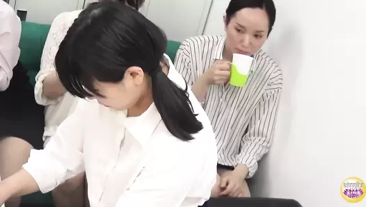 DLSL-474 01 Evil office prank on the group of office ladies! Massive diarrhea incidents on the company’s veranda while toilet is unavailable.