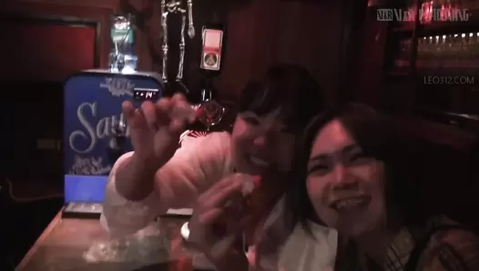 VRNET-091 Hentai scat and vomit girls! Drunk trip with Uran Amane and Lori