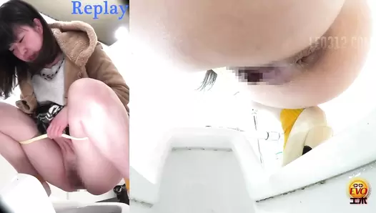 DLEE-288 [#1] Beautiful farting and pooping agony captured on hidden camera. Girls filled with gas aggressively releasing their flatulence feces