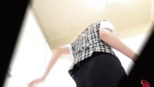 DLFF-452 02 Strong smell! Almost fainting in agony! Toilet voyeur: OL’s poop that does not flush