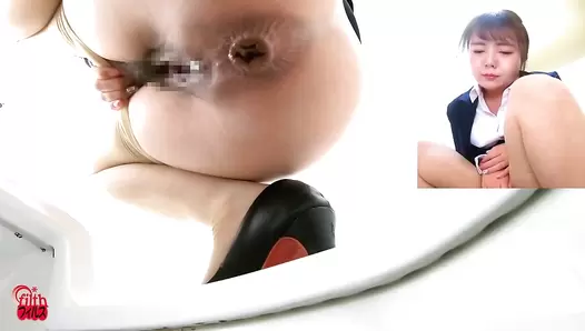 DLFF-541 01 New female employees leaking imminent and shameful farts before defecation