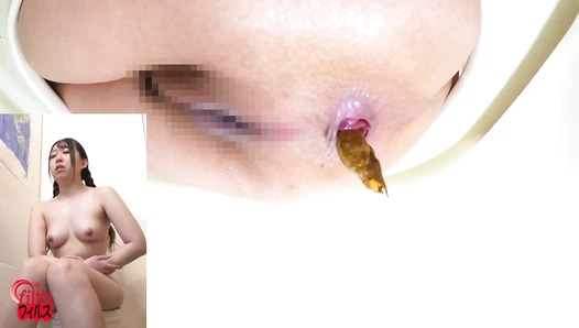 DLFF-677 06 Hidden camera in the house: sisters pooping naked!