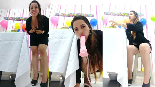 TattyDirtyPoo - video of my birthday cake poo
