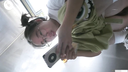 ♦️ Side shot ♦️ Normal University toilet of youthful beauty XXVII 20V [a room original version] Part 2