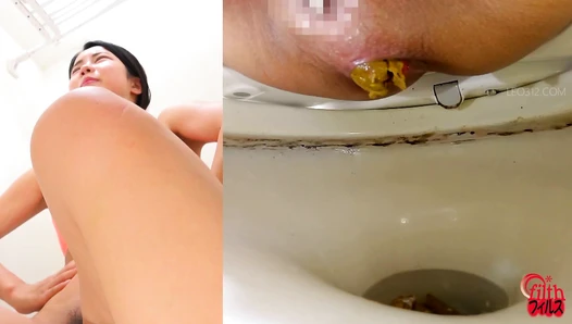 DLFF-684 01 Yoga class: farts and poops.