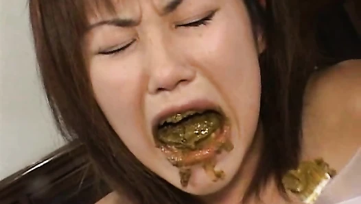 Fetidistrojp - Slut gets a taste of her own shit
