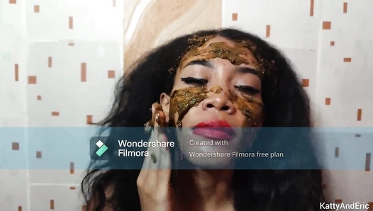 LittleKatty - Dirty My Face nd Hair, Shit Saved for 5 Days