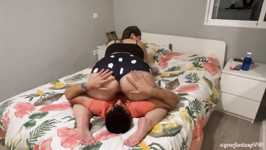 Yourfantasy6190 - Gassy face sitting for lucky guy