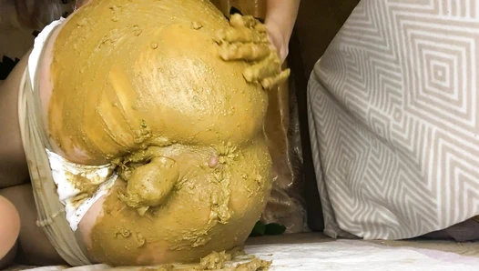 p00girl - sweet scat and shit in pussy