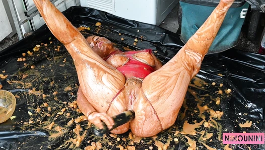 Ninounini - EATING FRUIT SALAD (POOP + PISS + VOMIT)